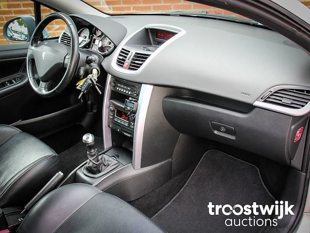 Peugeot 207 cc 1.6 vti cabrio hardtop 2-dr, 63-hbr-9 - afbeelding 18 van  21