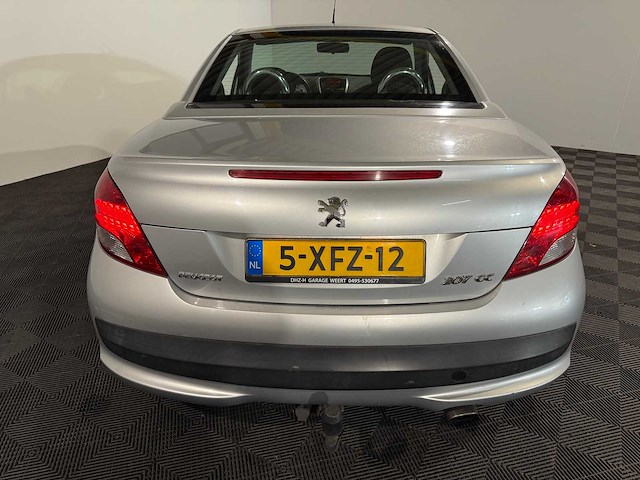 Peugeot 207 cc 1.6 vti noir & blanc, 5-xfz-12 - afbeelding 7 van  13