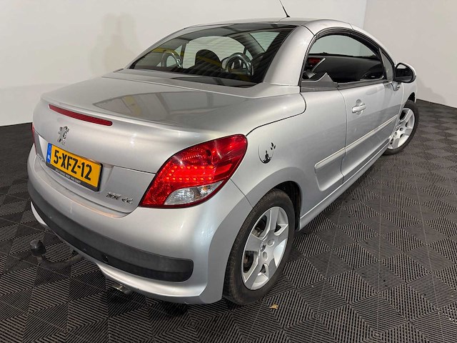 Peugeot 207 cc 1.6 vti noir & blanc, 5-xfz-12 - afbeelding 9 van  13