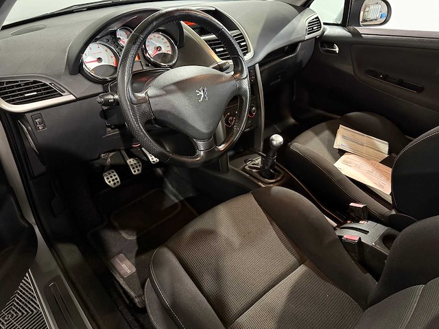 Peugeot 207 cc 1.6 vti noir & blanc, 5-xfz-12 - afbeelding 12 van  13