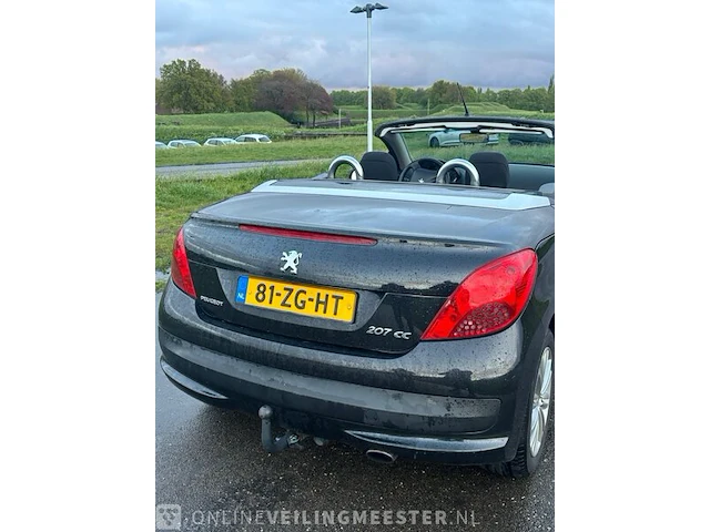 Peugeot 207 cc (cabrio) 1,6 liter (120 pk) uit 2008 - afbeelding 32 van  33