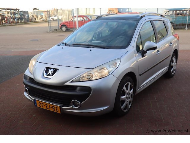 Peugeot 207 sw 1.6 benzine stationwagen | bwjr. 2008 | kenteken: 07-zj-bz - afbeelding 1 van  21