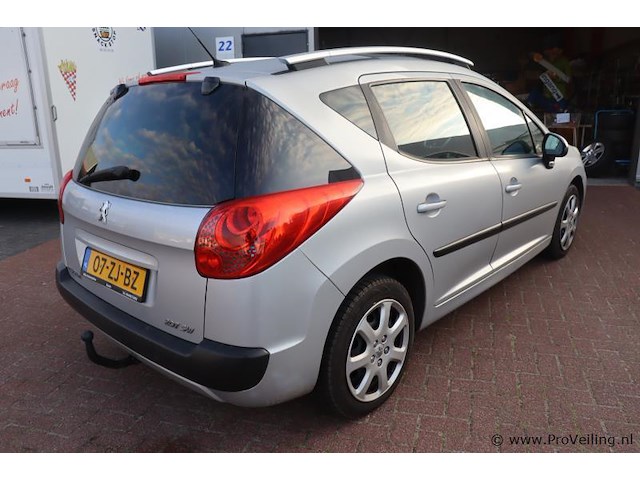 Peugeot 207 sw 1.6 benzine stationwagen | bwjr. 2008 | kenteken: 07-zj-bz - afbeelding 18 van  21