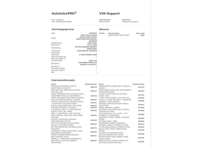 Peugeot 3008 1.6 thp st 2009, 49-khx-1 - afbeelding 19 van  28
