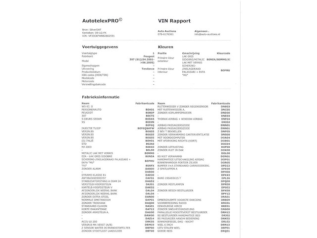 Peugeot 307 1.4 xs 2003, 09-lg-fk - afbeelding 26 van  28