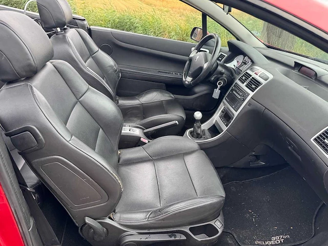 Peugeot 307 cc 2.0-16v 25-rn-jk - afbeelding 16 van  20
