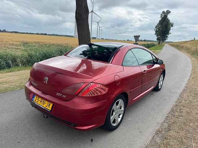 Peugeot 307 cc 2.0-16v 25-rn-jk - afbeelding 17 van  20