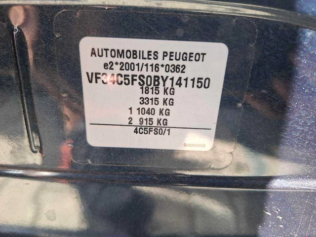 Peugeot 308 1.6 vti blue executive; 77-zhh-7 - afbeelding 4 van  13