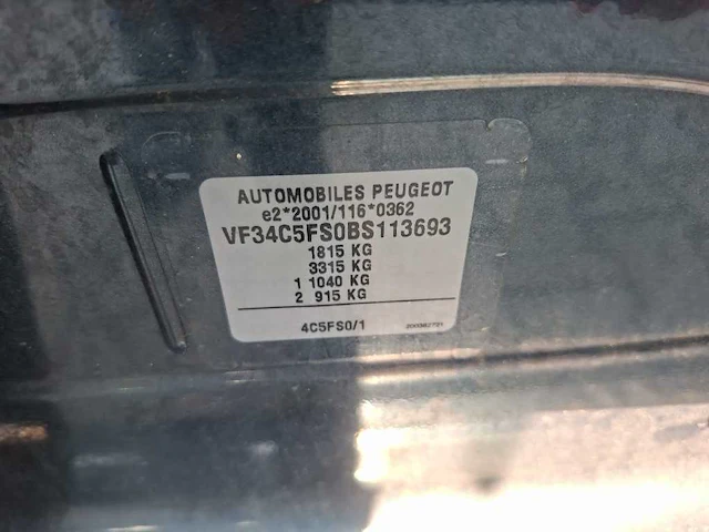 Peugeot 308 1.6 vti première 2011 | 67-rnk-9 - afbeelding 17 van  24