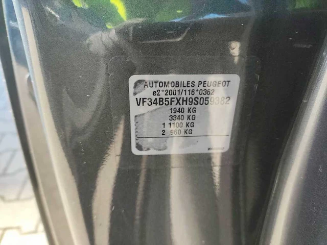 Peugeot 308 cc 1.6 turbo premiere , ; 74-lls-2 - afbeelding 10 van  18
