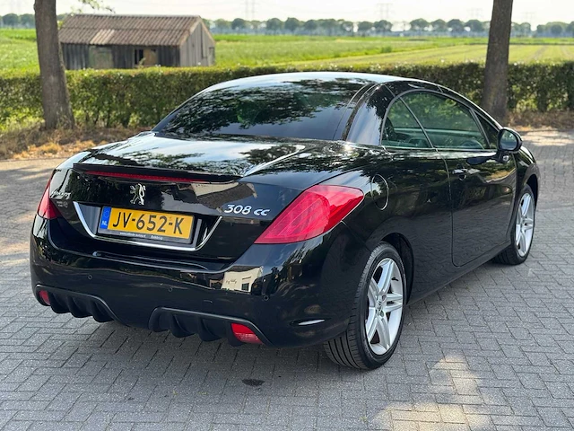 Peugeot 308 cc cabrio 1.6 thp noir & blanc jv-652-k - afbeelding 3 van  23