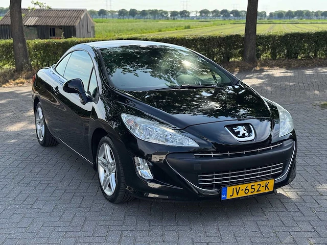 Peugeot 308 cc cabrio 1.6 thp noir & blanc jv-652-k - afbeelding 4 van  23