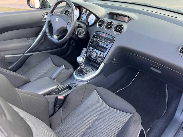 Peugeot 308 cc cabrio 1.6 thp noir & blanc jv-652-k - afbeelding 10 van  23