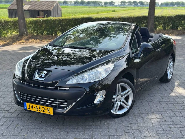 Peugeot 308 cc cabrio 1.6 thp noir & blanc jv-652-k - afbeelding 1 van  23