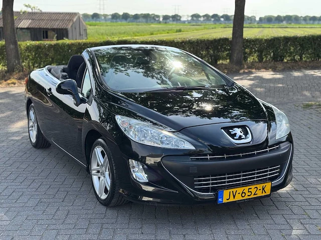 Peugeot 308 cc cabrio 1.6 thp noir & blanc jv-652-k - afbeelding 21 van  23