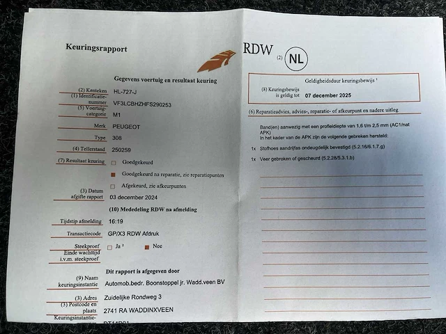Peugeot 308 sw 1.6 bluehdi blue lease pack car 2015 | hl-727-j - afbeelding 18 van  25