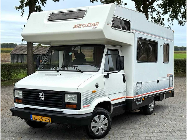 Peugeot j5 1400 autostar benzine kampeerauto camper org nl nap xj-29-gn - afbeelding 1 van  28