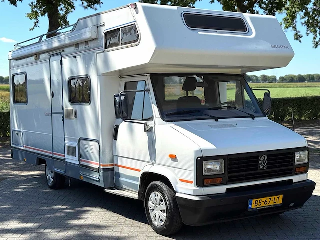 Peugeot j5 camper js 280 g52 kampeerwagen 1985 benzine belastingvrij bs-67-lt - afbeelding 18 van  20