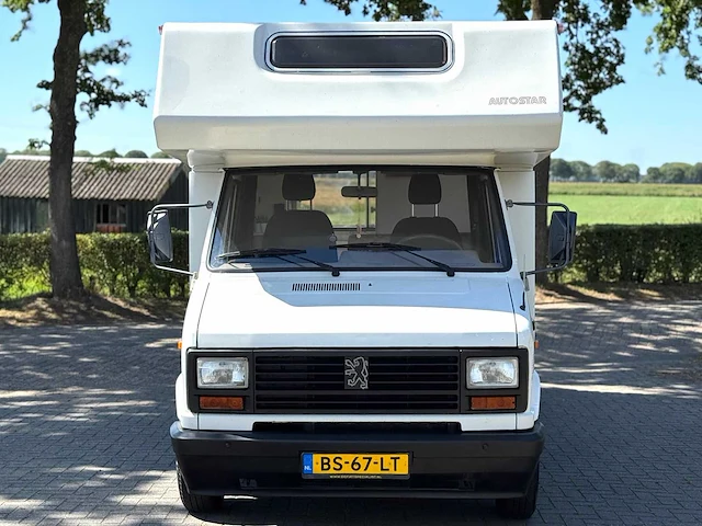 Peugeot j5 camper js 280 g52 kampeerwagen 1985 benzine belastingvrij bs-67-lt - afbeelding 19 van  20