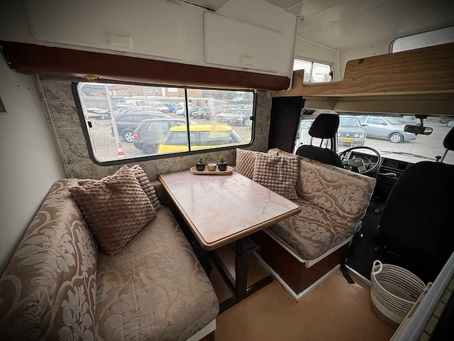 Peugeot j5 camper js 280 g52 kampeerwagen 1985 benzine belastingvrij bs-67-lt - afbeelding 20 van  20