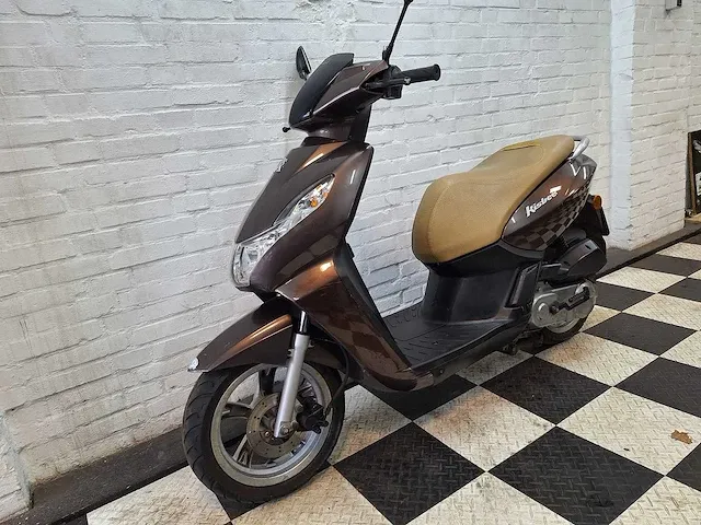 Peugeot kisbee 25 km snorscooter 4takt - afbeelding 2 van  7