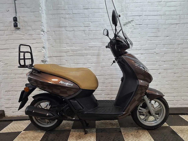 Peugeot kisbee 25 km snorscooter 4takt - afbeelding 6 van  7