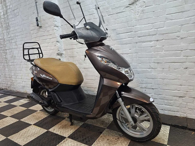 Peugeot kisbee 25 km snorscooter 4takt - afbeelding 7 van  7