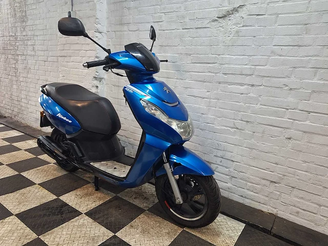 Peugeot kisbee rs 25 km snorscooter 4takt - afbeelding 7 van  7