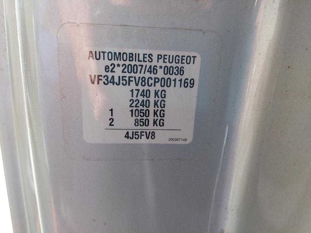 Peugeot rcz 1.6 turbo , ; 09-thv-8 - afbeelding 13 van  20