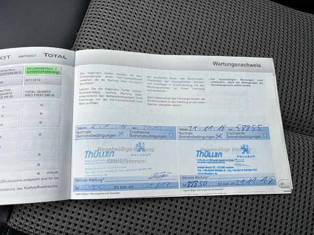 Peugeot rcz 1.6 turbo; k-809-vx - afbeelding 8 van  19