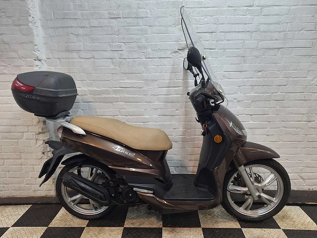 Peugeot tweet 45 km bromscooter 4takt - afbeelding 5 van  7