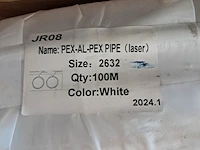 Pex buis 32mm rol van 100m, ifan, wit, 2023 - afbeelding 3 van  3