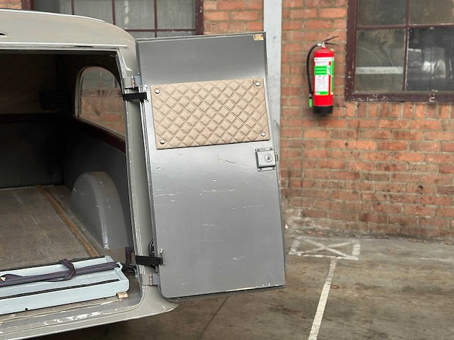 Pfefferkorn lijkwagen-aanhanger rouwcaravan 1955 - afbeelding 10 van  22