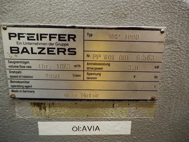 Pfeiffer balzers / busch - afbeelding 5 van  9