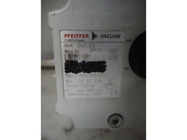 Pfeiffer vacuum - afbeelding 2 van  10