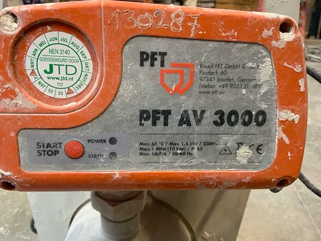 Pft av3009 waterpomp - afbeelding 3 van  3