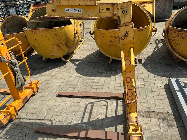 Pg 120/2 ssb/s pallethaak verstelbaar 2t - afbeelding 7 van  10