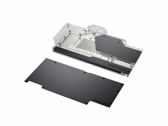 Phanteks glacier g30 strix incl. backplate voor asus strix rtx 3080, drgb zwart - afbeelding 1 van  4