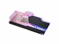 Phanteks glacier g30 strix incl. backplate voor asus strix rtx 3080, drgb zwart - afbeelding 2 van  4