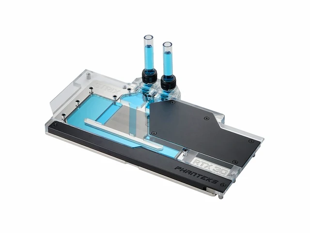 Phanteks glacier g30 strix incl. backplate voor asus strix rtx 3080, drgb zwart - afbeelding 4 van  4