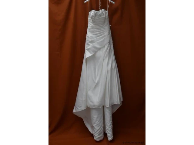 Phil collins bridal collection trouwjurk, strapless - maat 10 - afbeelding 2 van  7