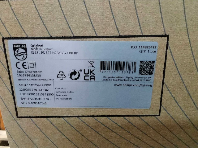 Philips - 3d geprinte hanglamp (3x) - afbeelding 4 van  5