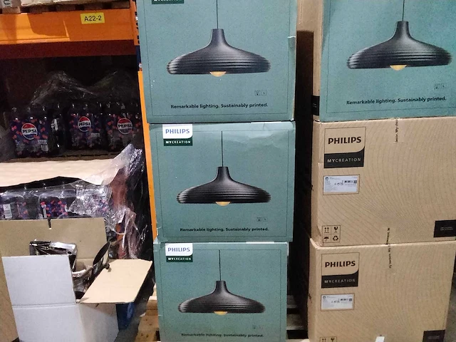 Philips - 3d geprinte hanglamp (3x) - afbeelding 2 van  5