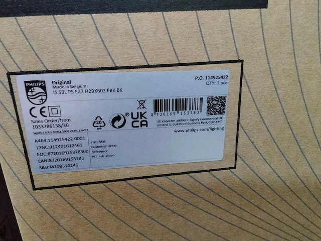 Philips - 3d geprinte hanglamp (3x) - afbeelding 4 van  5
