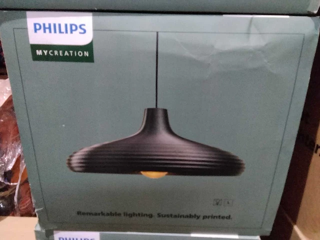 Philips - 3d geprinte hanglamp (3x) - afbeelding 3 van  5
