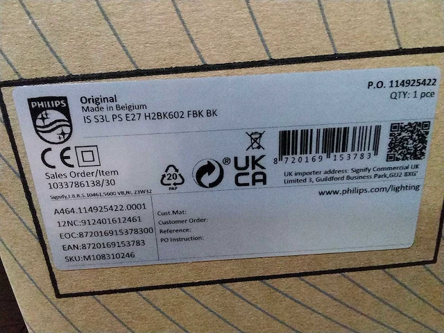 Philips - 3d geprinte hanglamp (3x) - afbeelding 4 van  5