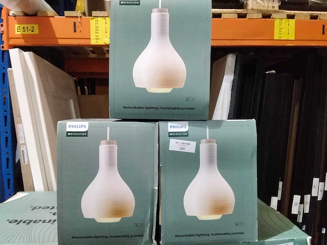 Philips - 3d geprinte hanglamp (3x) - afbeelding 2 van  5
