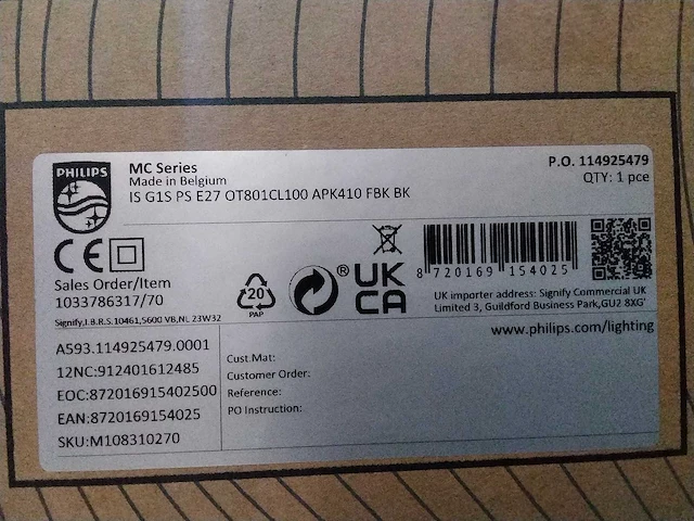 Philips - 3d geprinte hanglamp (3x) - afbeelding 4 van  5