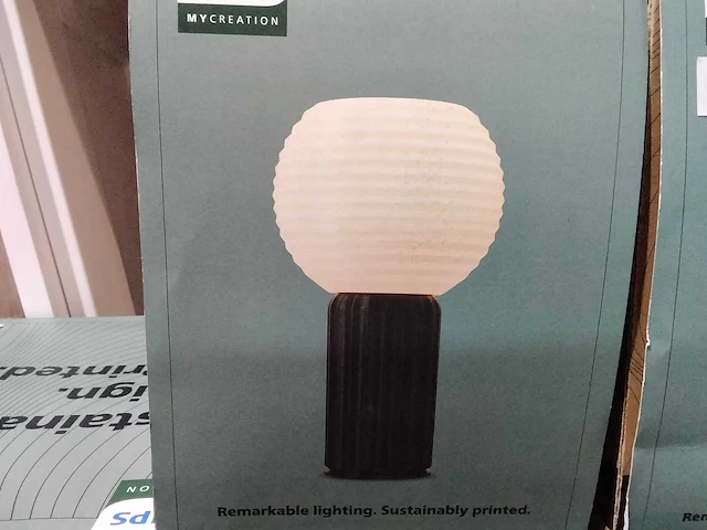 Philips - 3d geprinte tafellamp (3x) - afbeelding 3 van  5