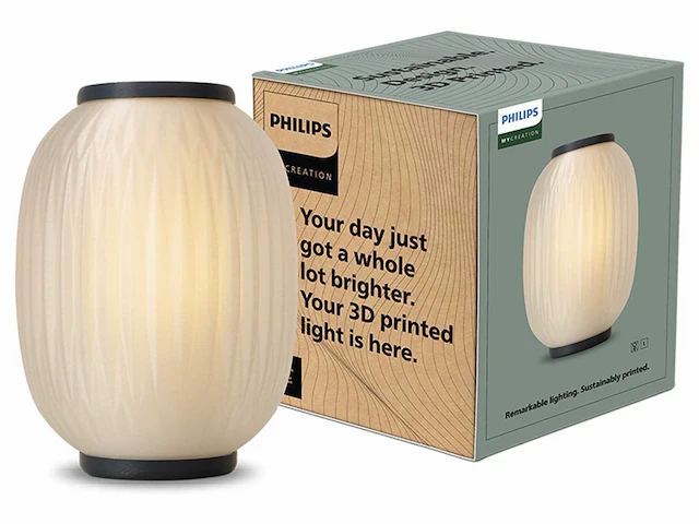 Philips - 3d geprinte tafellamp (3x) - afbeelding 1 van  5